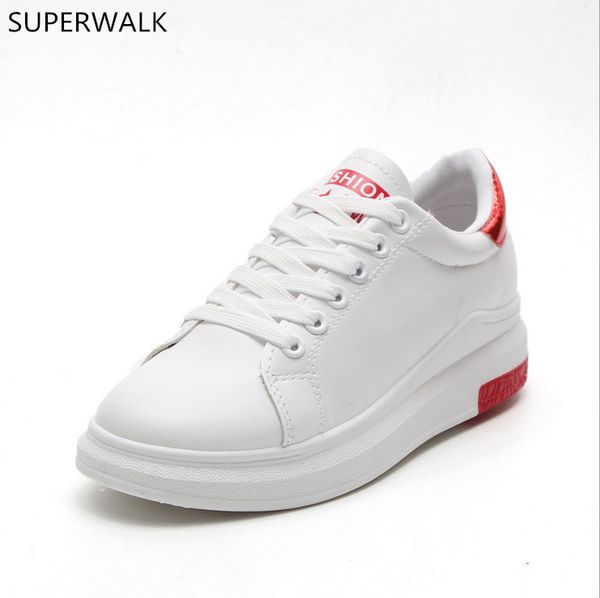 

2018 a new spring white shoes soled shoes all-match korean low female students leisure laces,ing, Black