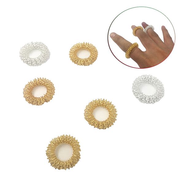 

finger massage ring acupuncture ring health care body massager relax hand massage finger lose weight