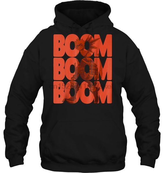 

men hoodie boom boom katsuki bakugo version women streetwear, Black