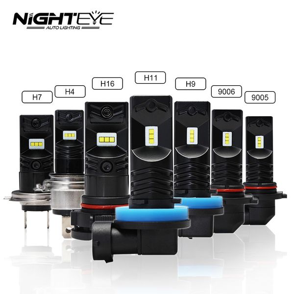 

novsight one pair 1600lm 6500k h1 h11 led car lights bulbs h3 h7 daytime running lights cool white fog lamps bulbs plug and play