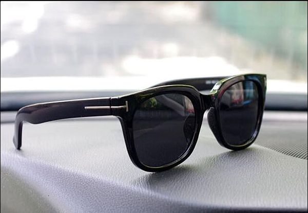 

wholesale-new luxury qualtiy new casual fashion 211 tom sunglasses for man woman erika eyewear ford designer brand sun glasses with 111, White;black
