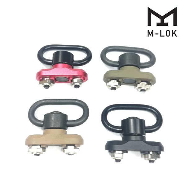 

m-lok standard qd sling swivel adapter rail mount kit(qd swivel included)tactical gear hunting accessories