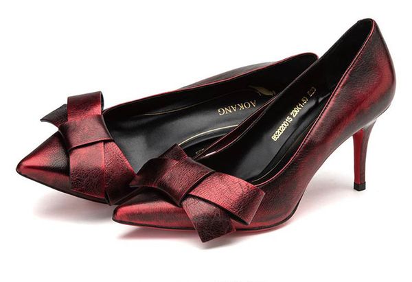 

high heels,stilettos,business.charming color,collocation with a bow tie.the combination of elegance and fashion,show your temperame. cs03, Black