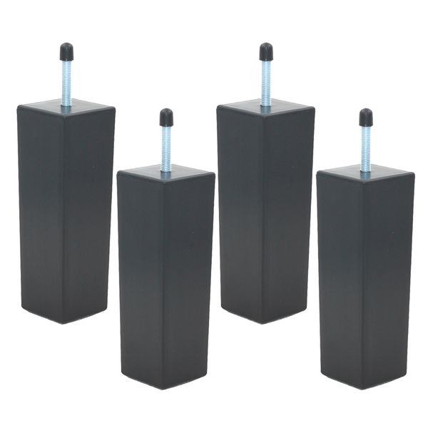

4pcs bed riser furniture legs replacement natural wood legs for sofa couch cabinet cube storage organizer floor protector 15cm