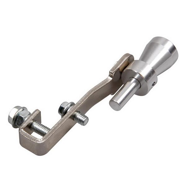

general car turbo sound whistle simulator pipe exhaust muffler silver