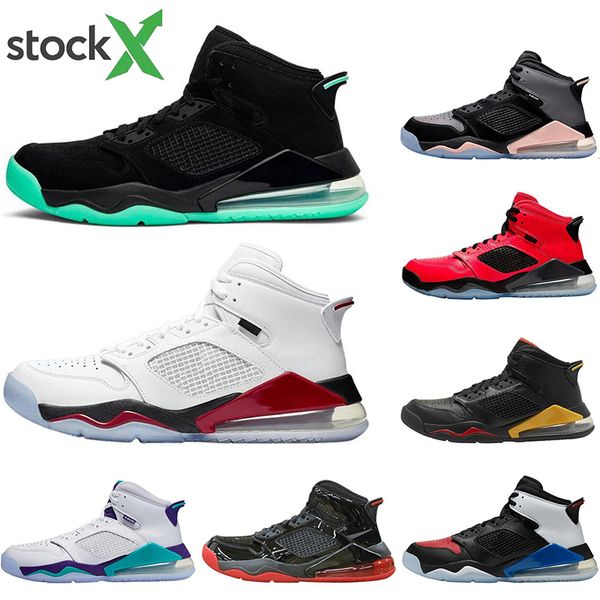 

new mars stock x mens basketball shoes jumpman black metallic bred dmp grape fire red green glow athletic men trainers sports sneakers 40-47