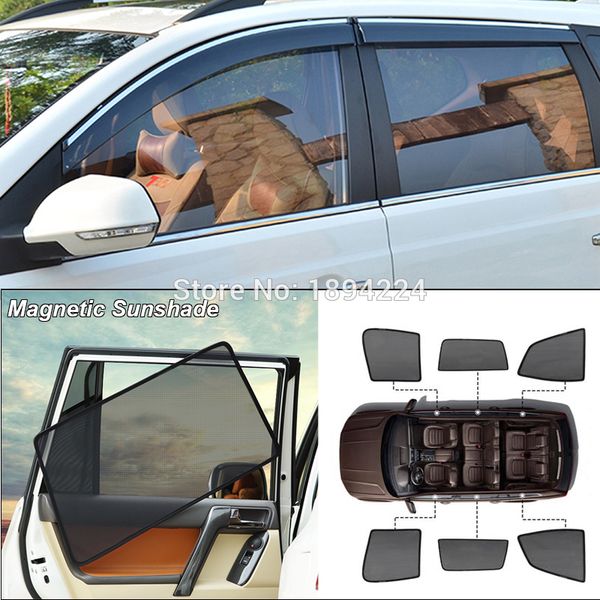 

car full side windows magnetic sun shade uv protection ray blocking mesh visor for kia sportage 2010