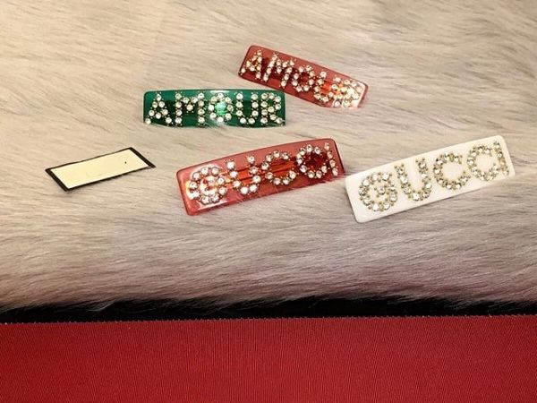 

2019 new net red with the ame paragraph bra re in letter hairpin ource factory whole ale a generation of mall jewelry acce orie