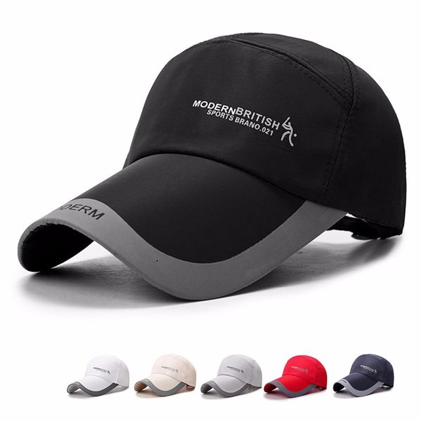 

spring men's golf caps outdoor shade cap sports baseball hats ponchos sun protection hat sale, Black;white