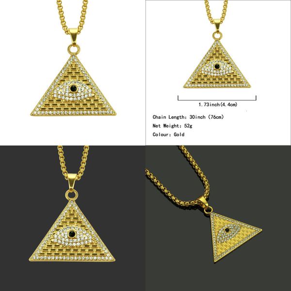 

hip-hop real eye necklace ornaments pendant necklace mens 18k gold chains turtle pendants men gold plated pendants padlock necklace, Silver