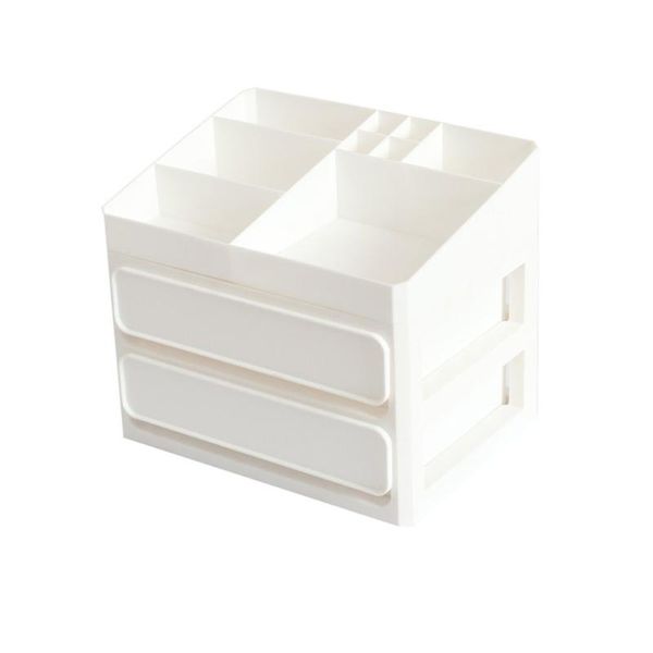 

storage boxes cosmetic dust-proof deskdrawer large-capacity table rackr