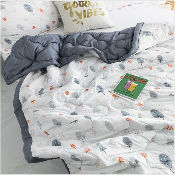 

new summer air-conditioning quilt summer quilts cover children single cartoon washable bedspread quilt blanket