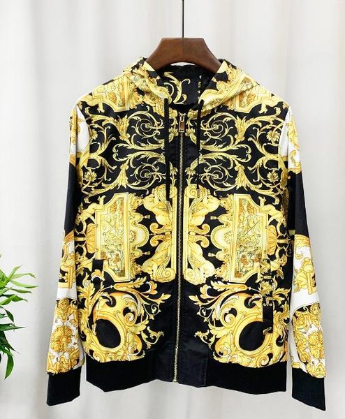 

mens versace куртки мужские дизайнер европы и соединенных штатов америки новой внешней торговли высокого класса красивый мужской с длинными, Black;brown
