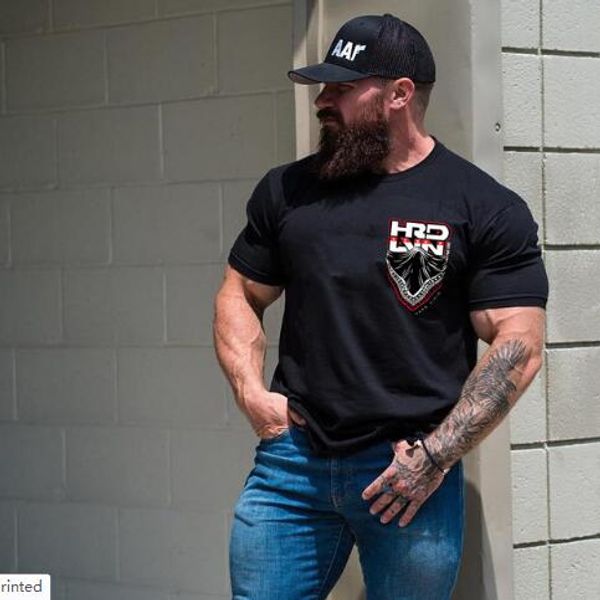

cotton t-shirts short sleeve muscle dog printed men tshirt casual o-neck designer t shirt for men tees, White;black