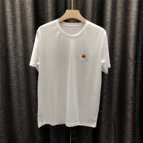 

2020 new fashion men's t-shirt fashion printed shirt men's short sleeves artistic youth t-shirt good quality big brand short sleev, Black;brown