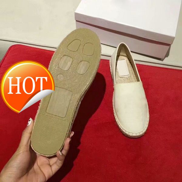 

new salecouple shoes with tiger head embroidered straw lazy shoes, Black