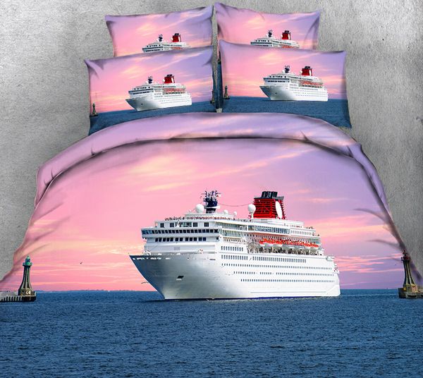 

2018 luxury teen 3d bedding set twin full  bed sheet linen set single double bed duvet cover pillowcase ship decoration