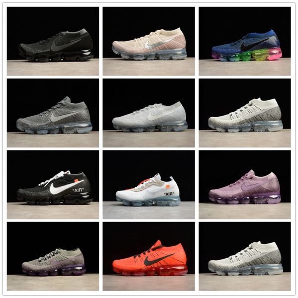 

2019 new de igner vapor rainbow air 2018 be true men woman hock running hoe for real quality maxe fa hion men hoe port neaker