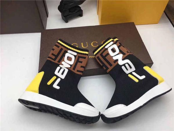 

2019 new children's casual shoes 190523#054, Black;red