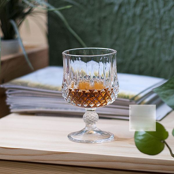 

210ml beer wine glasses liquor scotch whisky glass for bar office household