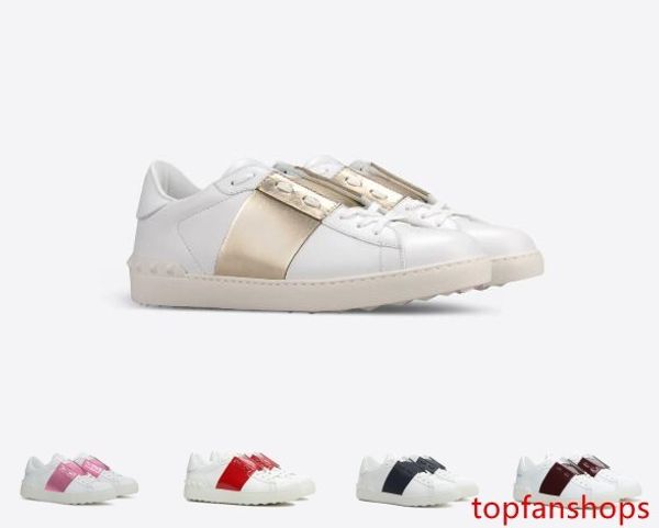 

comfort casual shoes women men brand rivets flats shoes weaving leather patchwork trendy casual shoes studded sports skateboarding tennis