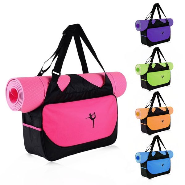 

quality multifunctional yoga mat bag woman gym sports backpack shoulder carriers waterproof yoga pilates mat bag (without mat