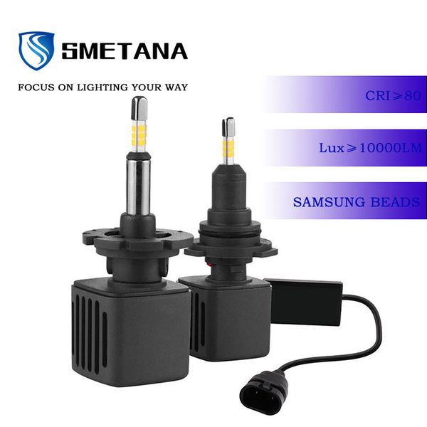 

smetana f2 4 sides 2pcs mini h1 h4 h7 h8 h9 h11 d1s/d2s/d3s/d4s 9005 9006 headlight bulbs 6500k 10000lm auto car lights fog lamp