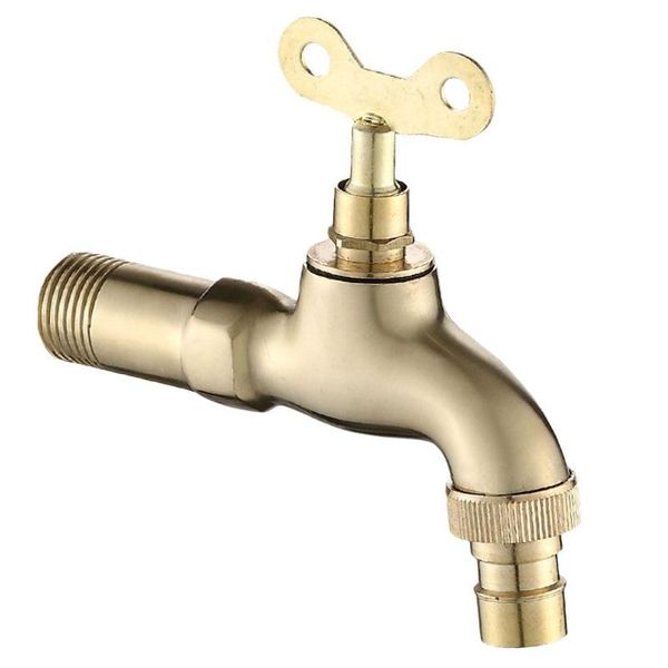 

bathtub faucets 1pc faucet practical wall-in fashion durable copper washing machine water tap for bathroom home