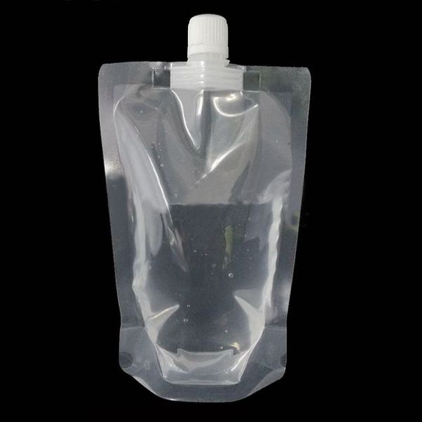 

100ml stand-up plastic drink packaging bag spout pouch for juice milk coffee beverage liquid packing bag drink pouch 100 pcs