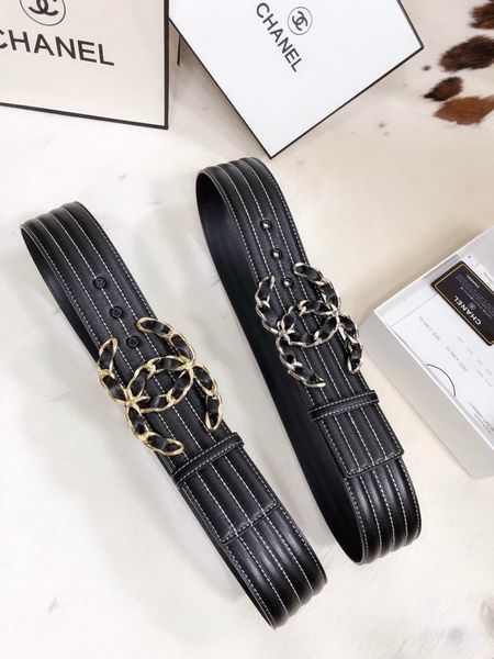

2020 new european and american cross-border round buckle belt women casual belt women's jeans with stylish dress belt, Black;brown