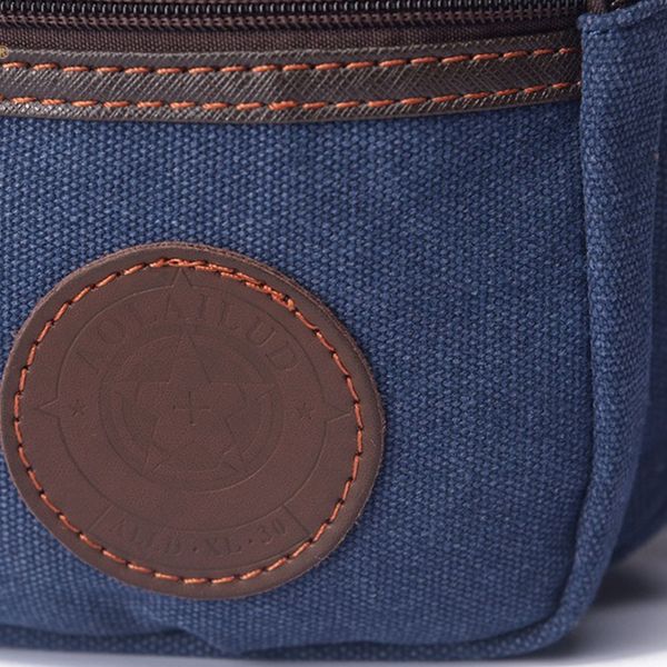 

canvas wear resistant waist bag single shoulder adjustable strap vintage multifunction durable fashion storage pockets sports skiing pants