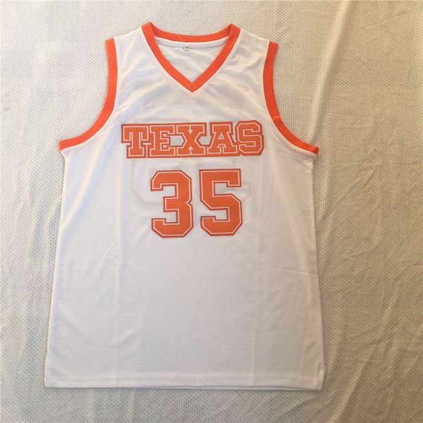 

ncaa texas longhorns #35 kevin durant college basketball jerseys - white, Black