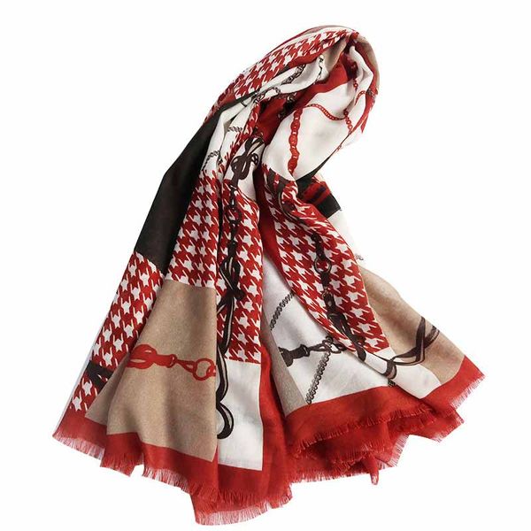 

brand design - the new 2019 spring autumn fashion winter silk scarf imitation silk lady fashion scarf, Blue;gray