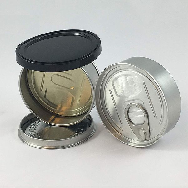 

smart bud tin cans press sealed sealing lid cover for dry herb flowers pressed custom label smart carts organic cali top
