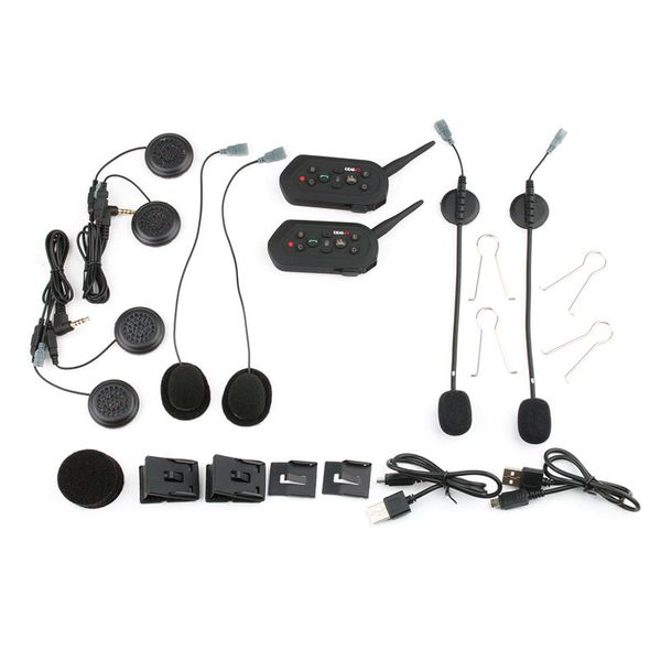 

2.4ghz bluetooth 3.0 1200m helmet bluetooth headset interphone full duplex headset e6