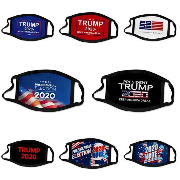

на складе дизайнер trump face mask 3 слоя ear-loop dust mouth маски дети взрослых эр 3-слойный нетканые анти пыли маска мягкая дышащая переп, Black