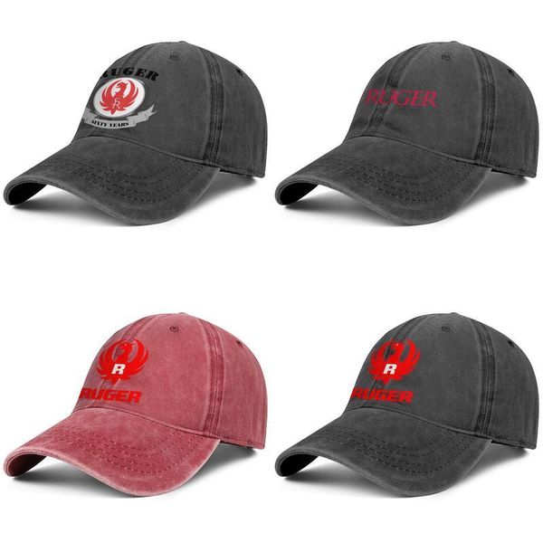 

пистолет ругер штурм унисекс мода бейсболка мяч дизайнер регулируемая винтажная шляпа милый джинсовый патч, Blue;gray