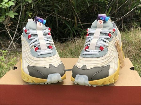 

2020 authentic travis scotts 270 react light cream dark hazel mica starfish running sneakers ct2864-200 authentic shoes us 5.5-12