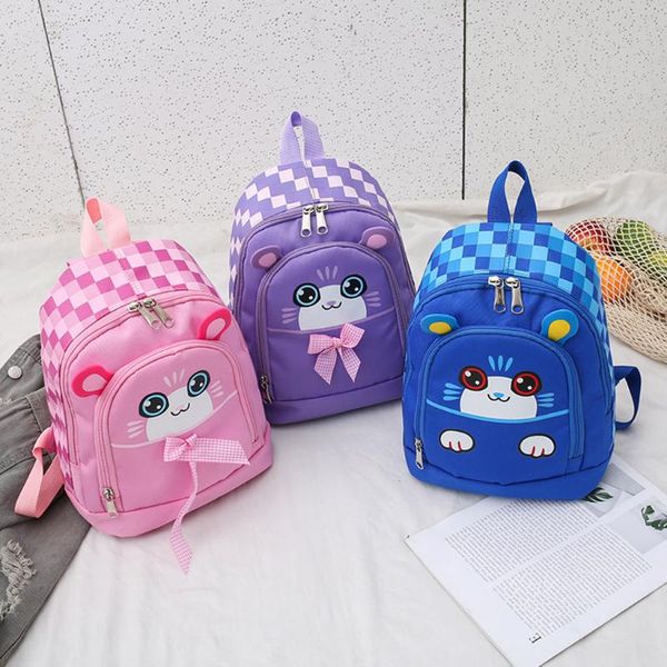 

детский сад детский 3d животных рюкзак водонепроницаемый schoolbag ранец мальчики девочки дети мультфильм cat медведь мешок школы 2020