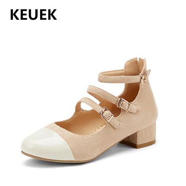 

new spring/aurumn single shoes children casual moccasins baby toddler leather shoes girls princess kids square heel 02c, Black;grey