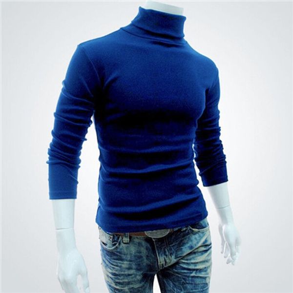

2019 men's sweaters winter keep warm cotton casual high neck pullover jumper knit solid skinny fashion men sweater turtleneck, White;black