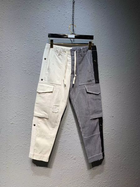 

mens 2019 осень дизайнер новая мода сращивание трек бег трусцой брюки ~ китайский размер брюки ~ топы мужские йога бегунов трек тренировочны, Black