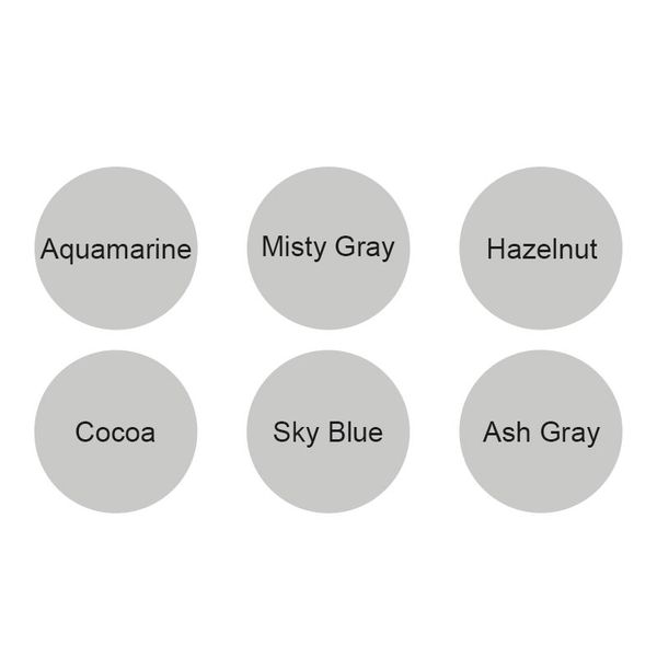 

barbie fresh style colorful contact lenses cases package