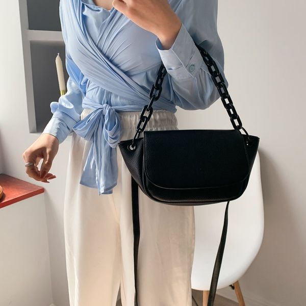 

2020 female bag fashion ladies envelope bag new single shoulder handbag female simple style