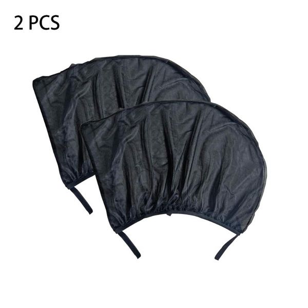 

2pcs exterior visor portable uv protection adjustable cover side window practical accessories folding car sun shade mesh auto
