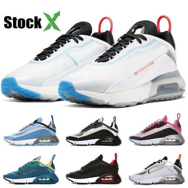 

wholesale 2020 react run 2090 b30 men running shoes silver light blue oreo trainers sports for women designer sneakers 36-45, White;red