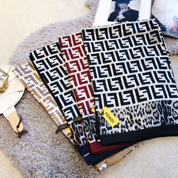 

2019 Classic female scarf shawls with leopard print 180*90cm sexy summer beach shawls can be wholesale
