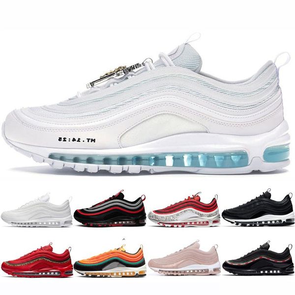 

stock x triple black white women men running shoes reflective bred mschf x inri jesus undefeated sliver bullet sean mens sports sneakers