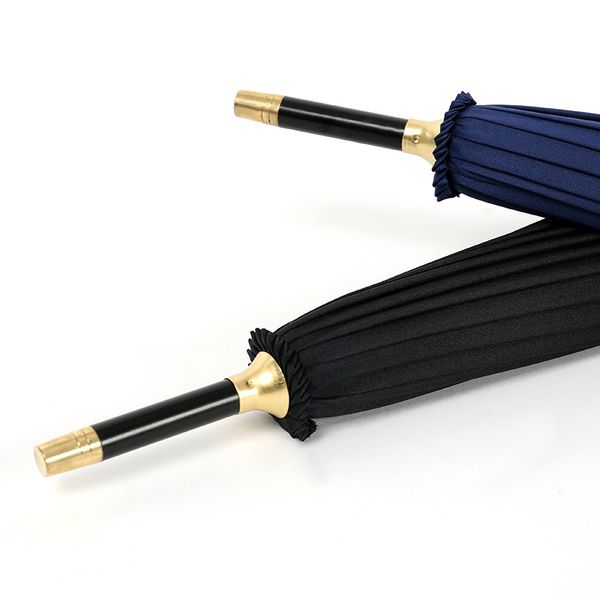 

свежие 16 ребра прямой зонтик multicolor 5 цветов длинные ручки реклама umbrella solid color творческий ретро зонт de452-5