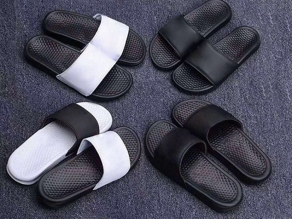 

Designer Rubber slide sandal Floral brocade men slipper Gear bottoms Flip Flops women striped Beach causal slippers offs white shoes 36-45